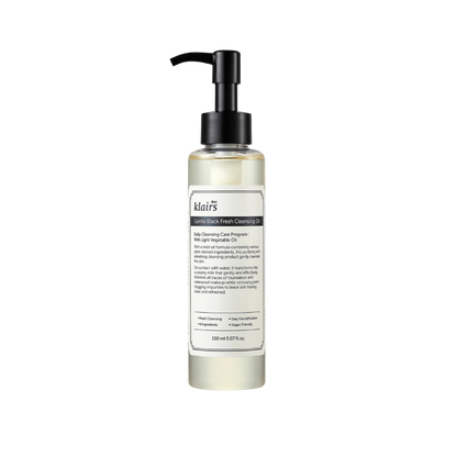 Gentle Black Fresh Cleansing Oil (150 ml)