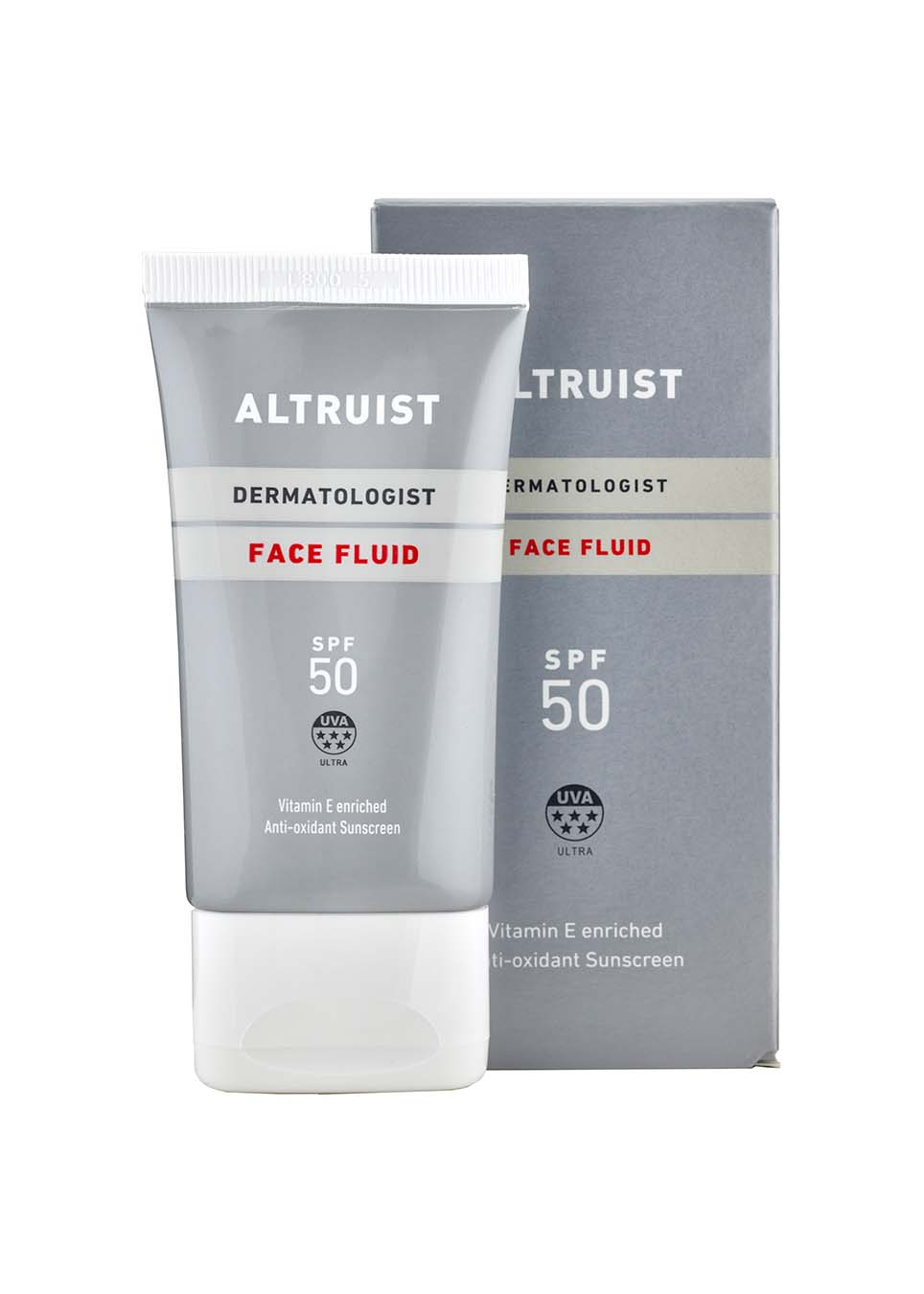 Altruist Sunscreen Face Fluid SPF 50 - 50ml | buy online JOIN skincare