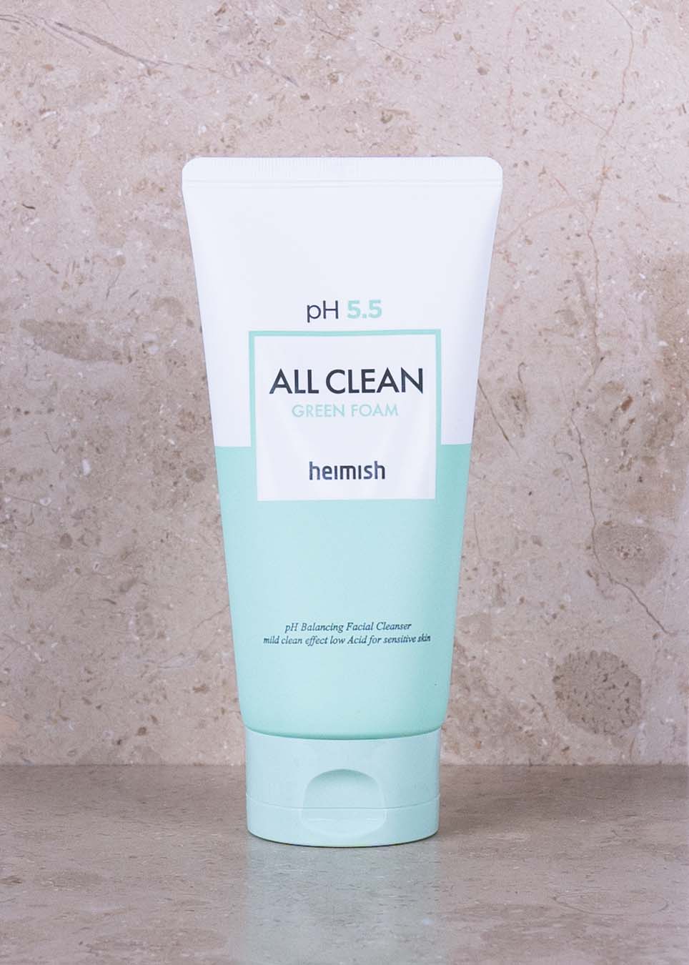 HEIMISH All Clean Green Foam Facial Cleanser 150ml | Buy online JOIN skincare