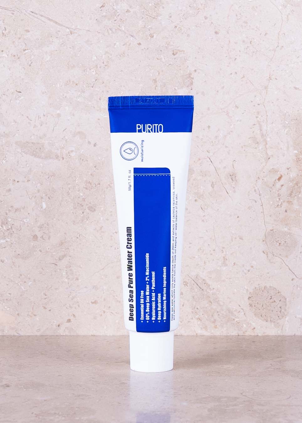 Purito Deep Sea Pure Water Cream Moisturizer 50ml - JOIN skincare